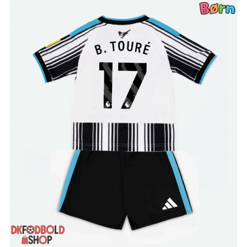 Newcastle United Bazoumana Toure #17 Hjemmebanesæt Børn 2026-27 Kort ærmer (+ korte bukser)